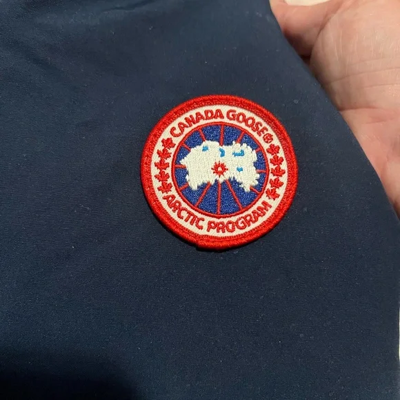 Navy Blue Canada Goose Trench